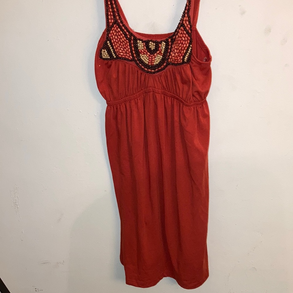 BEADED SUNDRESS!! MINI!